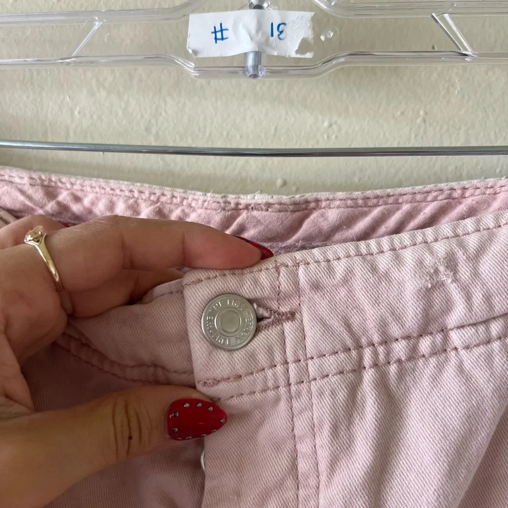 Free‎ People Pink Straight Leg Pants